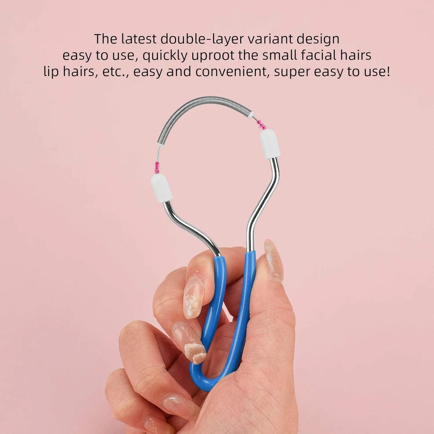 Painless Spring Tweezers for Facial Hair Remover