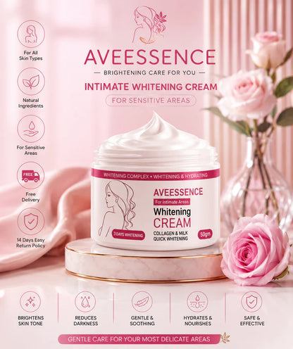 Underarm & Intimate Whitening Cream | Safe Gentle & Deeply Nourishing
