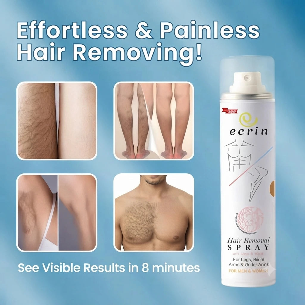 Ecrin Hair Removal Spray|Effortless Smoothness for Every Skin